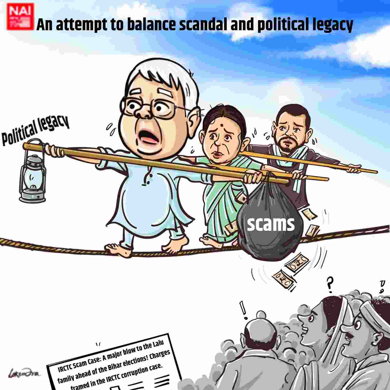 "Balancing thru scams?"