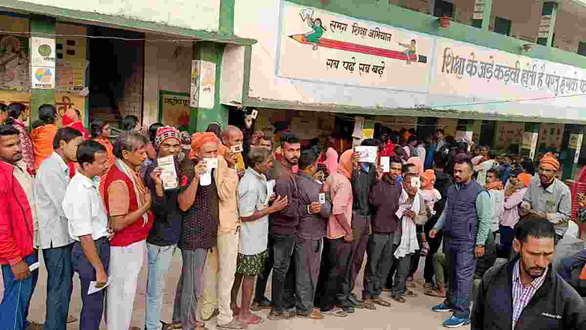 64.86pc voter turnout recorded in 43 Jharkhand assembly seats