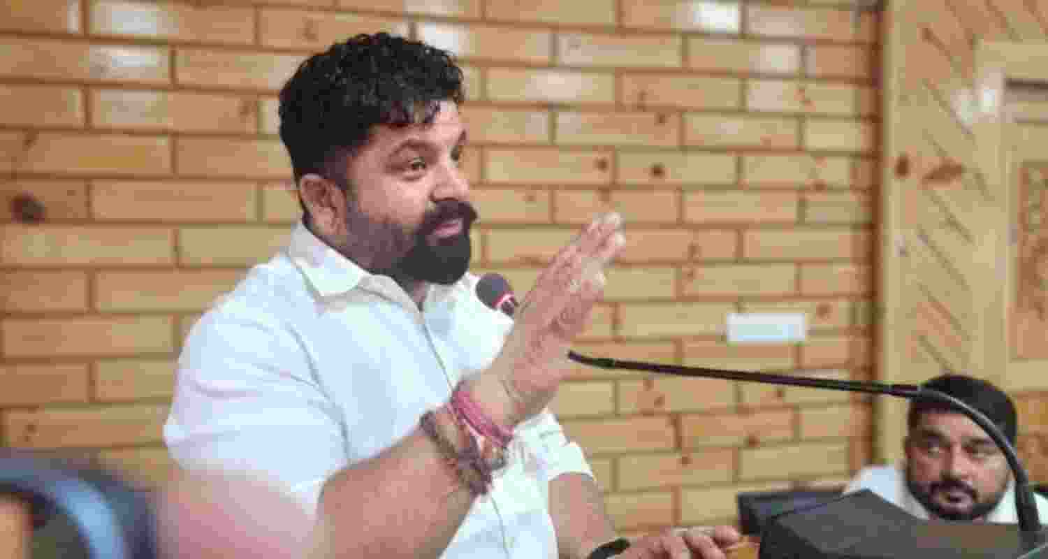 Himachal Pradesh BJP MLA Hans Raj. 