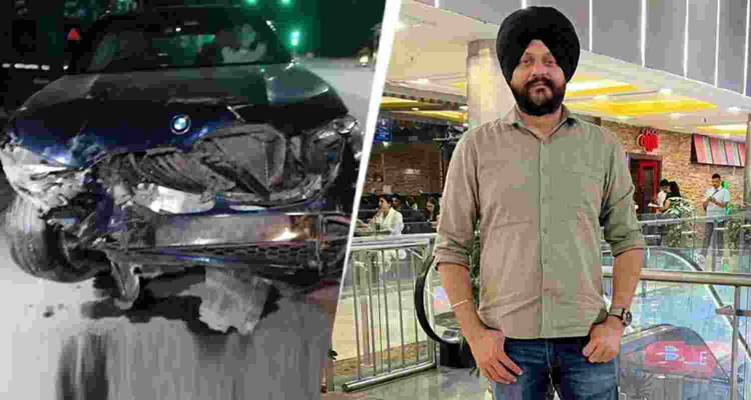 The BMW, which was severely damaged in the crash, has been seized.