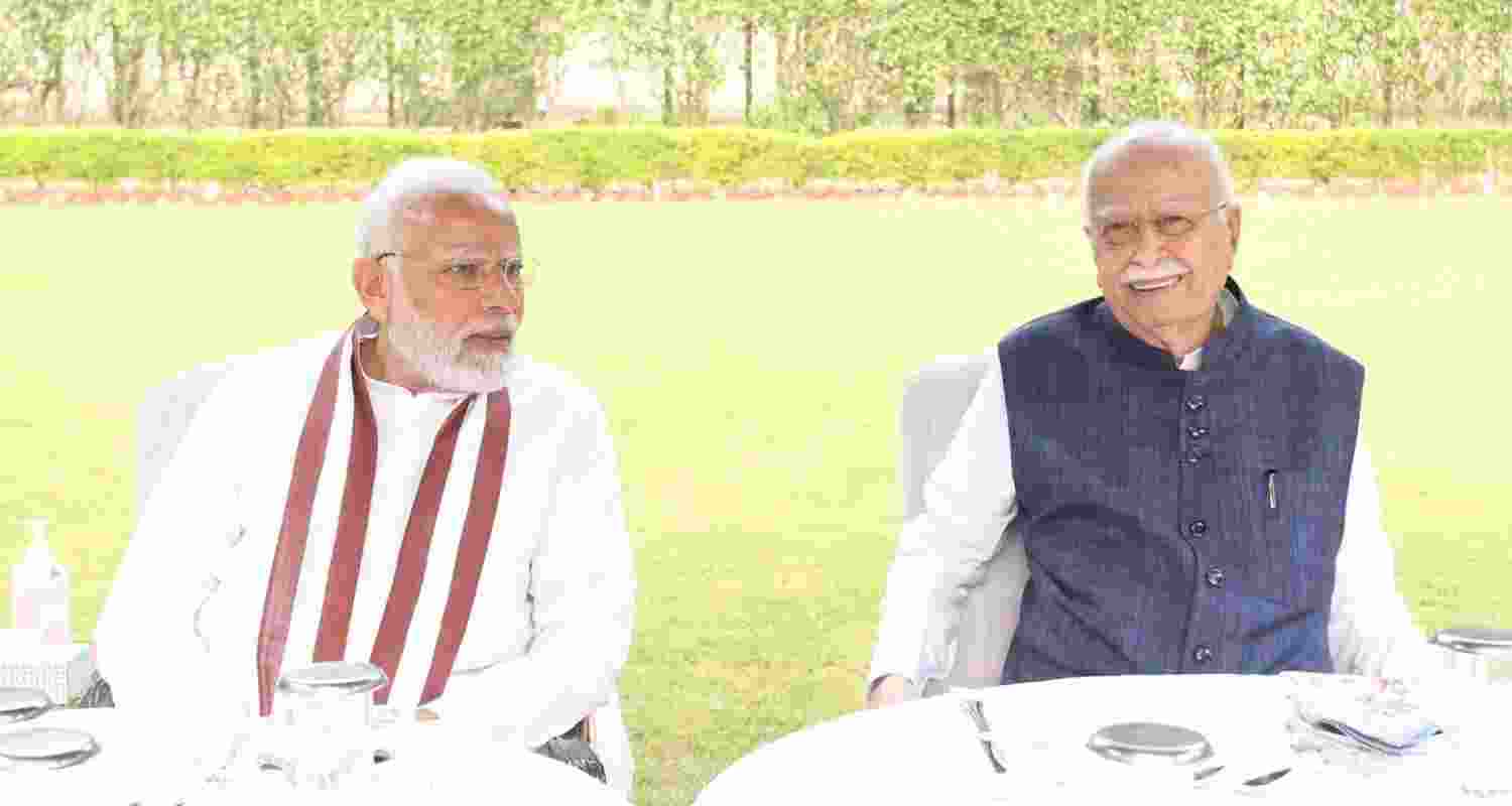 The Bharat Ratna to be given to LK Advani