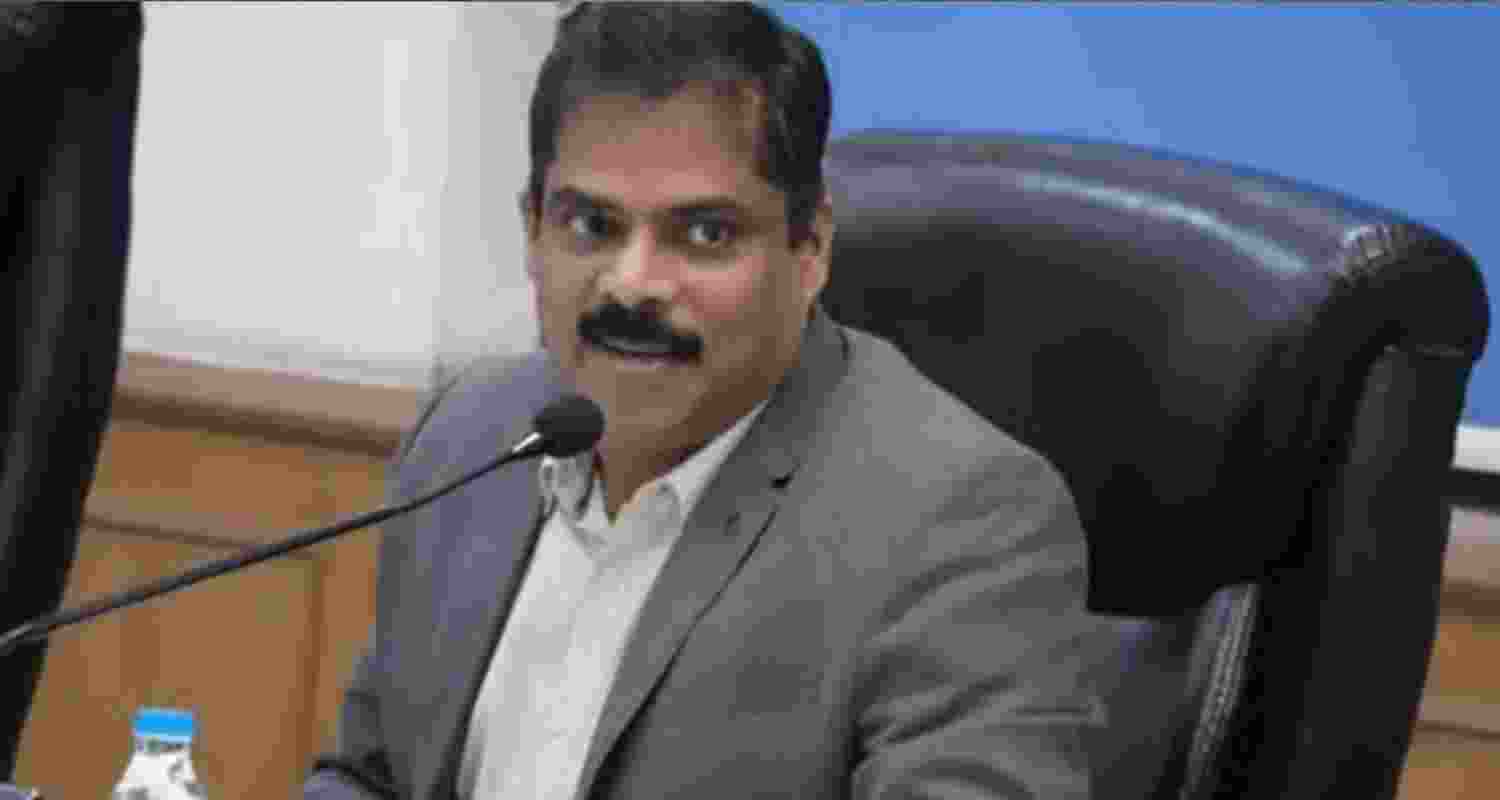 AIFF Secretary General Anilkumar. 