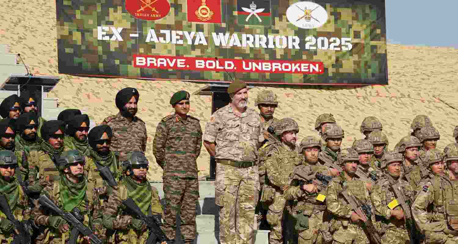 India-UK armies undergo Ex Ajeya Warrior in Rajasthan