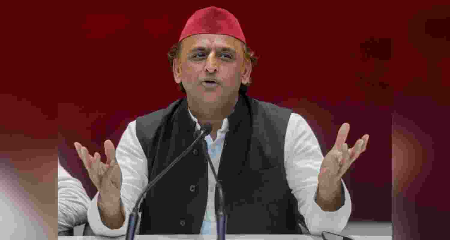Samajwadi Party (SP) president Akhilesh Yadav.