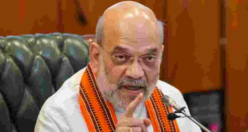  Union Home Minister Amit Shah. (File photo)