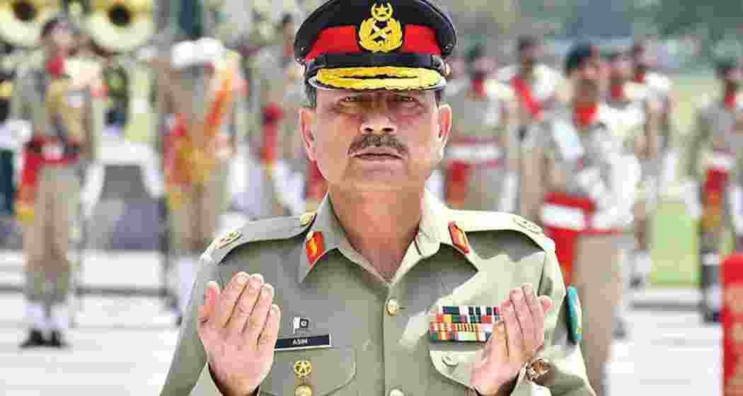 A file photo of Pakistan’s Chief of Army Staff, Field Marshal Syed Asim Munir.