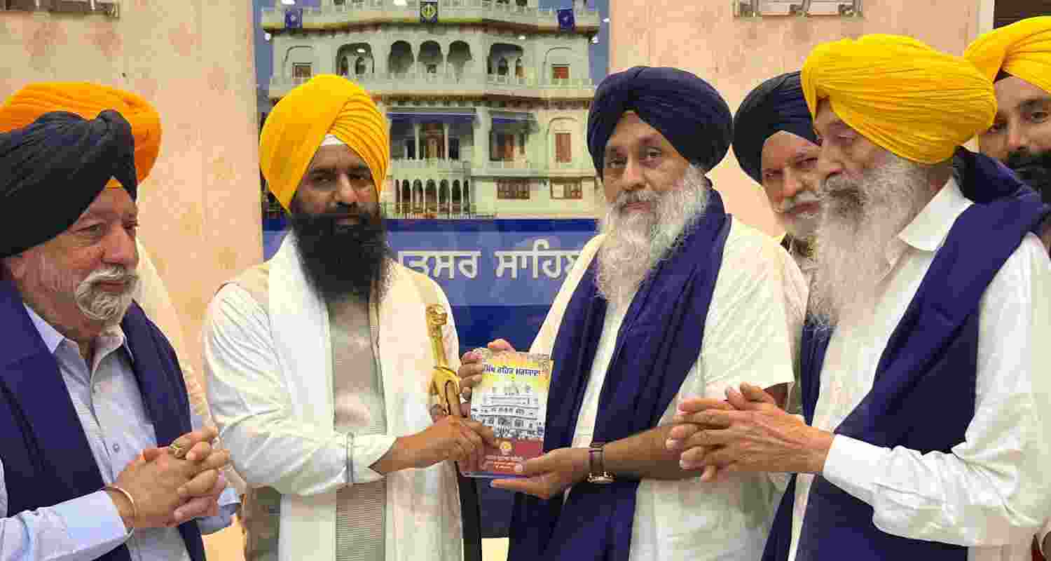 Sukhbir Singh Badal on Saturday returned to the helm of the Shiromani Akali Dal as party chief. 