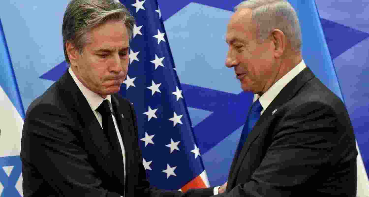 US Secretary of State Antony Blinken labels new Israeli settlements in the West Bank as 'illegal' and 'incompatible with international law.