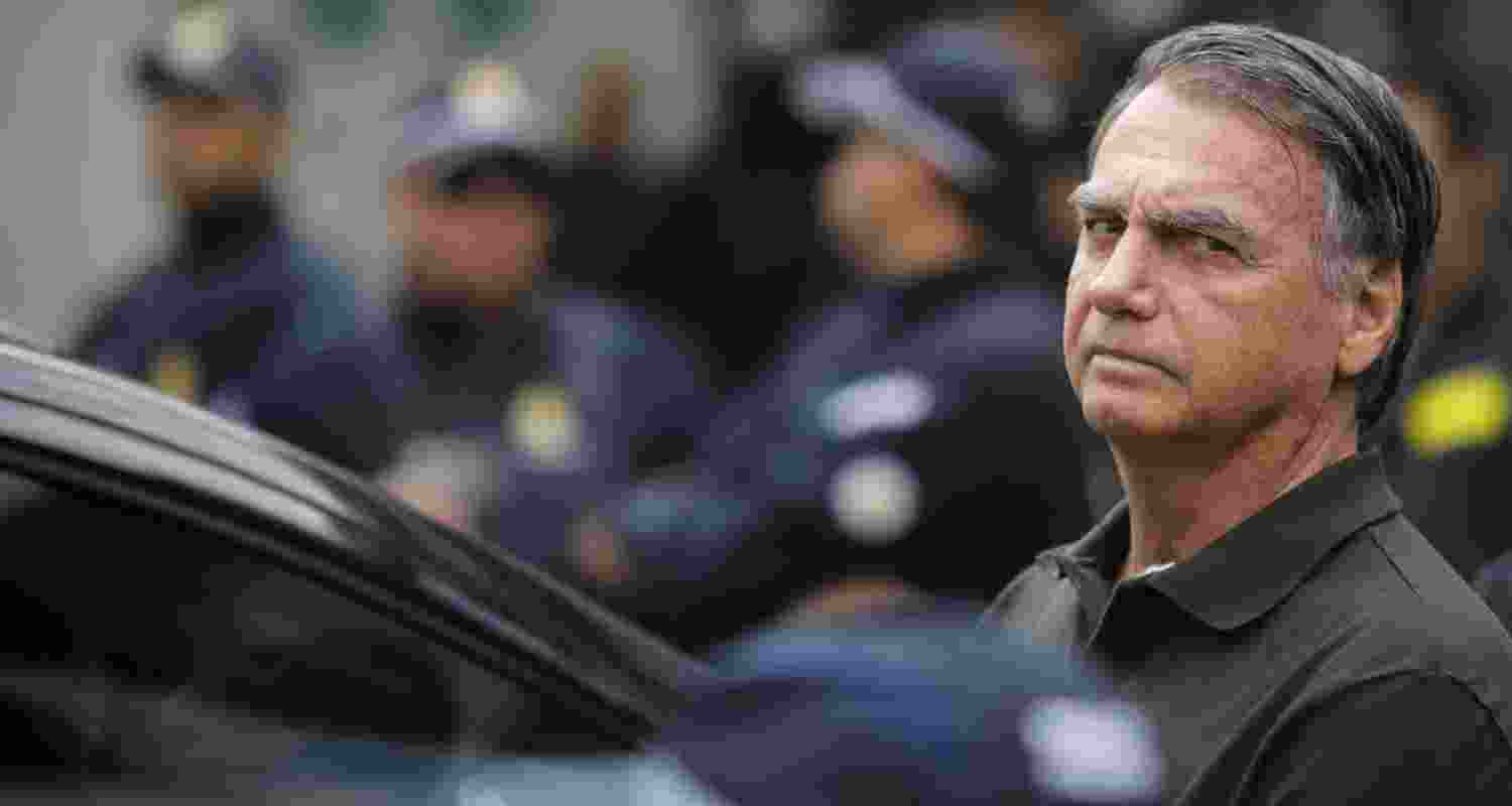 Former Brazilian President Jair Bolsonaro.