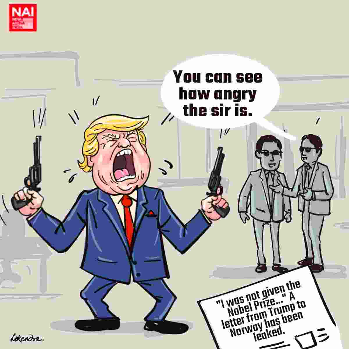 I'm an Angel of Peace. Give me Nobel Prize!