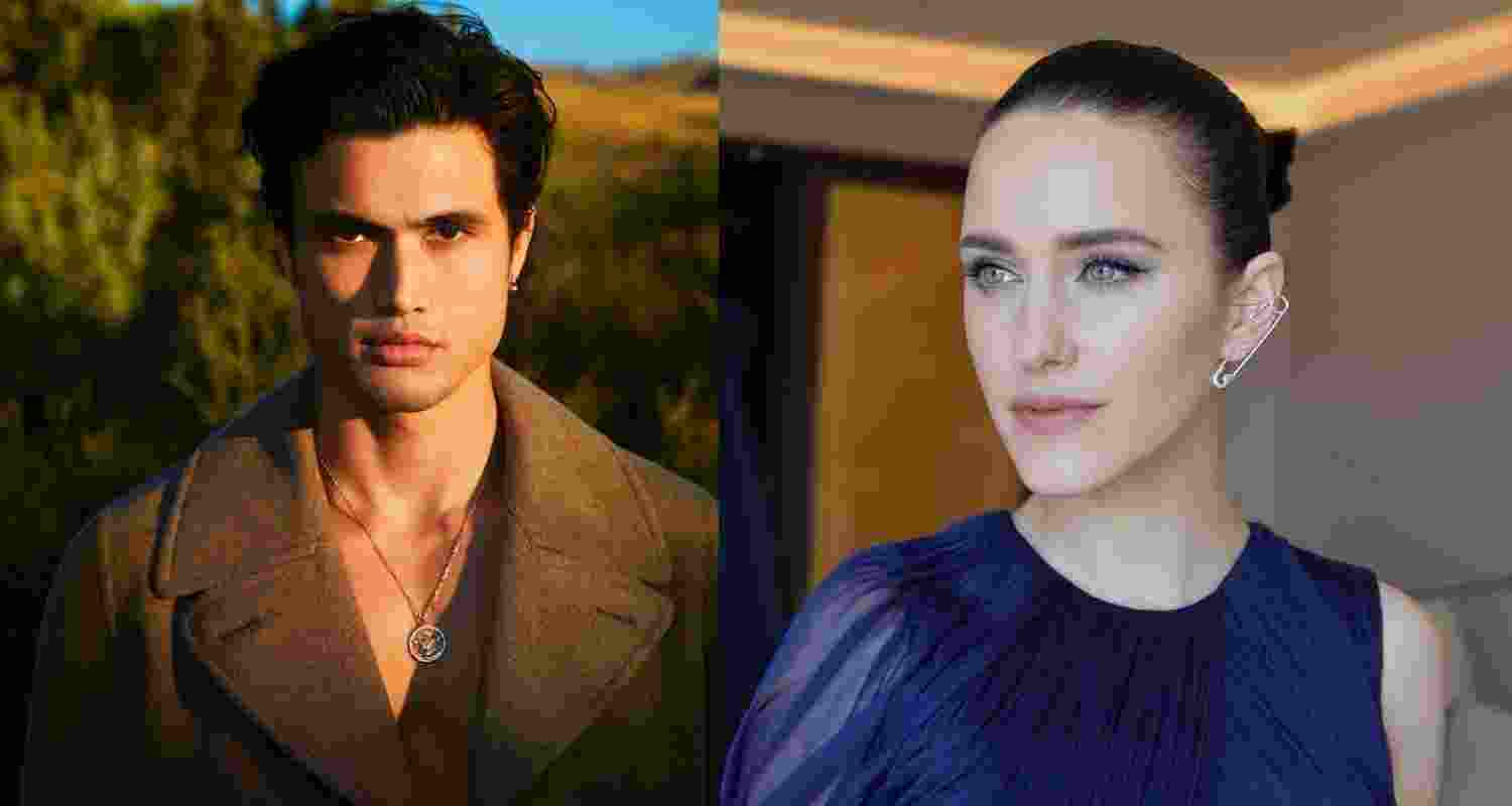 Charles Melton and Rachel Brosnahan. File photos.