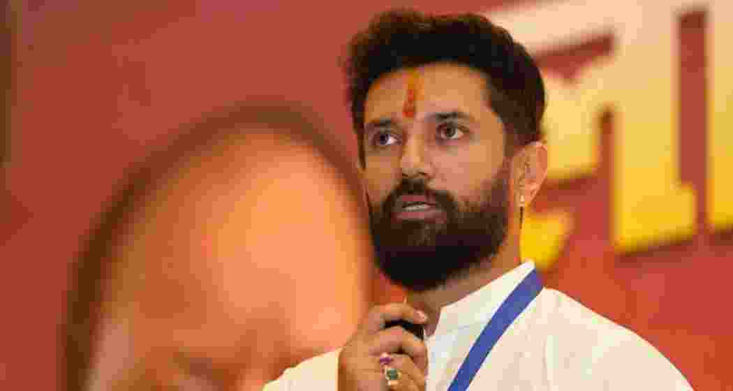 Union minister and President of Lok Janshakti Party (Ram Vilas), Chirag Paswan.