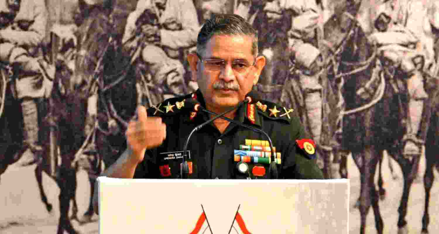 Indian Army Chief General Upendra Dwivedi. 