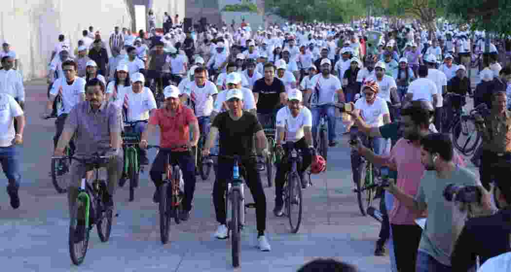 With World Bicycle Day scheduled for June 3, Sunday’s event will not only reinforce the message of cycling’s big role in fitness, but also serve as a collective tribute to India's armed forces.