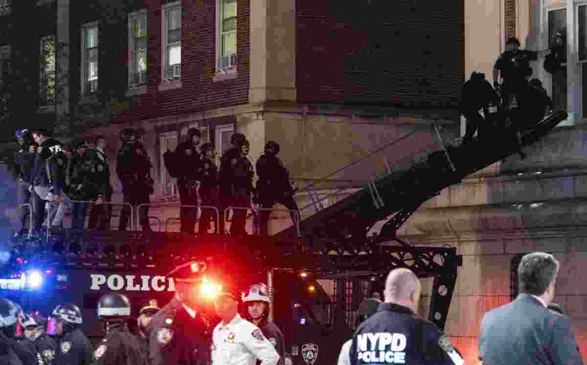 Police arrests pro-Palestine protesters at Columbia University; outside agitators identified