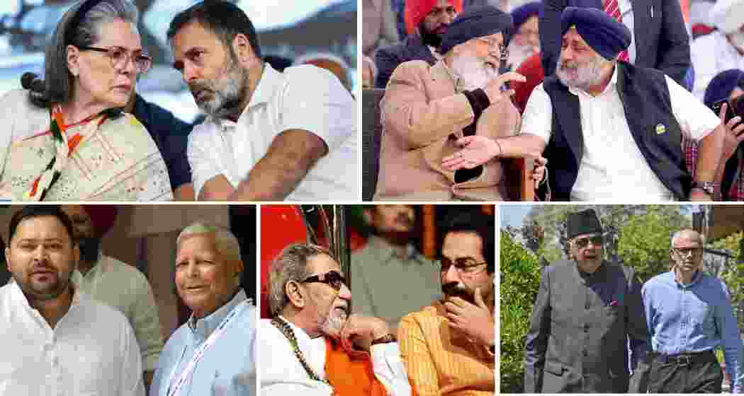 India’s political dynasties, Gandhis, Badals, Yadavs, Thackerays, and Abdullahs have long dominated regional and national politics. But a changing electorate now questions legacy leadership.