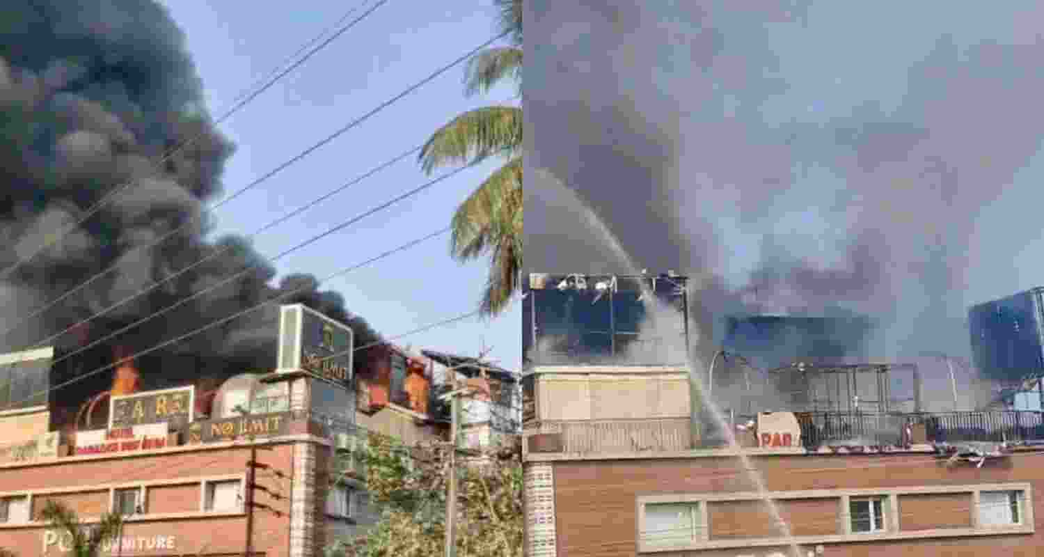 Massive fire guts bar in Bhubaneswar 