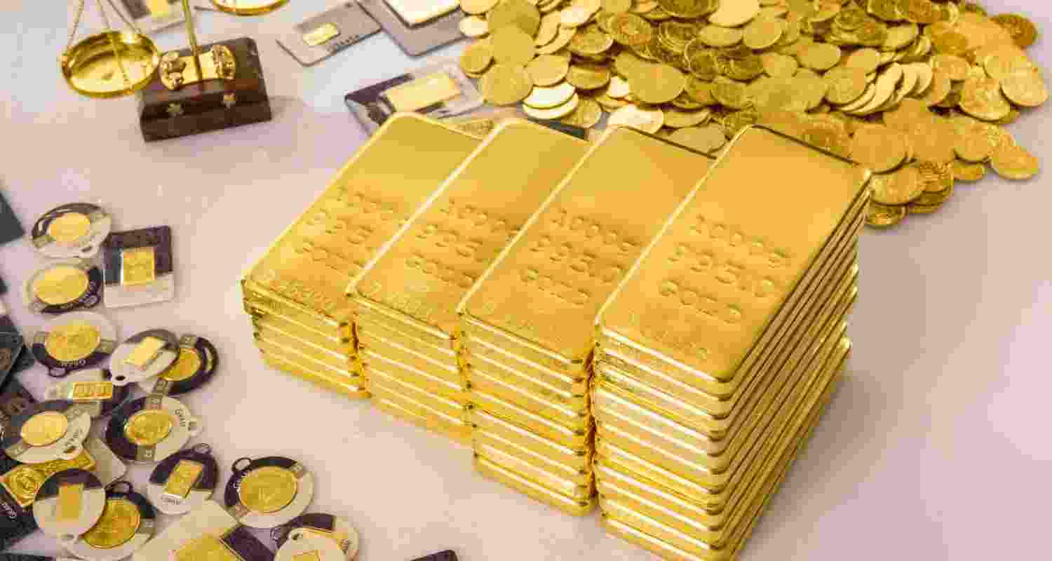 Silver also fell sharply by ₹2,500 to ₹1,51,500 per kilogram (inclusive of all taxes) on Tuesday from the previous close of ₹1,54,000 per kg on Monday