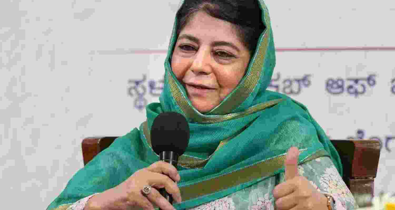 PDP chief Mehbooba Mufti talks about "reigniting" brotherly relations between Kashmiri Pandits and Muslims