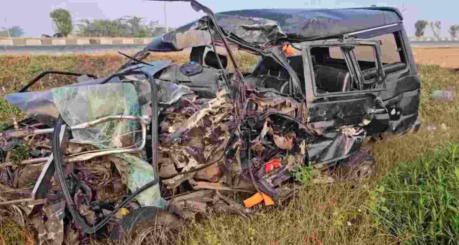 A head-on collision between a private bus and an SUV in Andhra Pradesh’s Allagadda district in the early hours on Friday killed at least four people and injured several, with at least two suffering grievous injuries