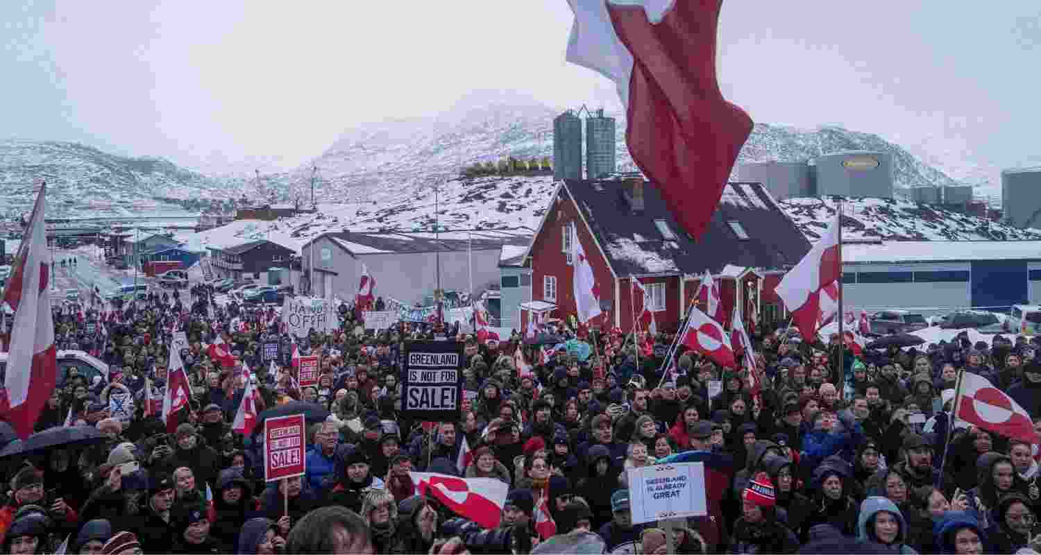 Tensions between the United States and the EU escalated on Saturday after Trump announced a 10 per cent tariff, effective February 1, on imports from eight European countries whose troops have been sent to the self-governing Danish territory