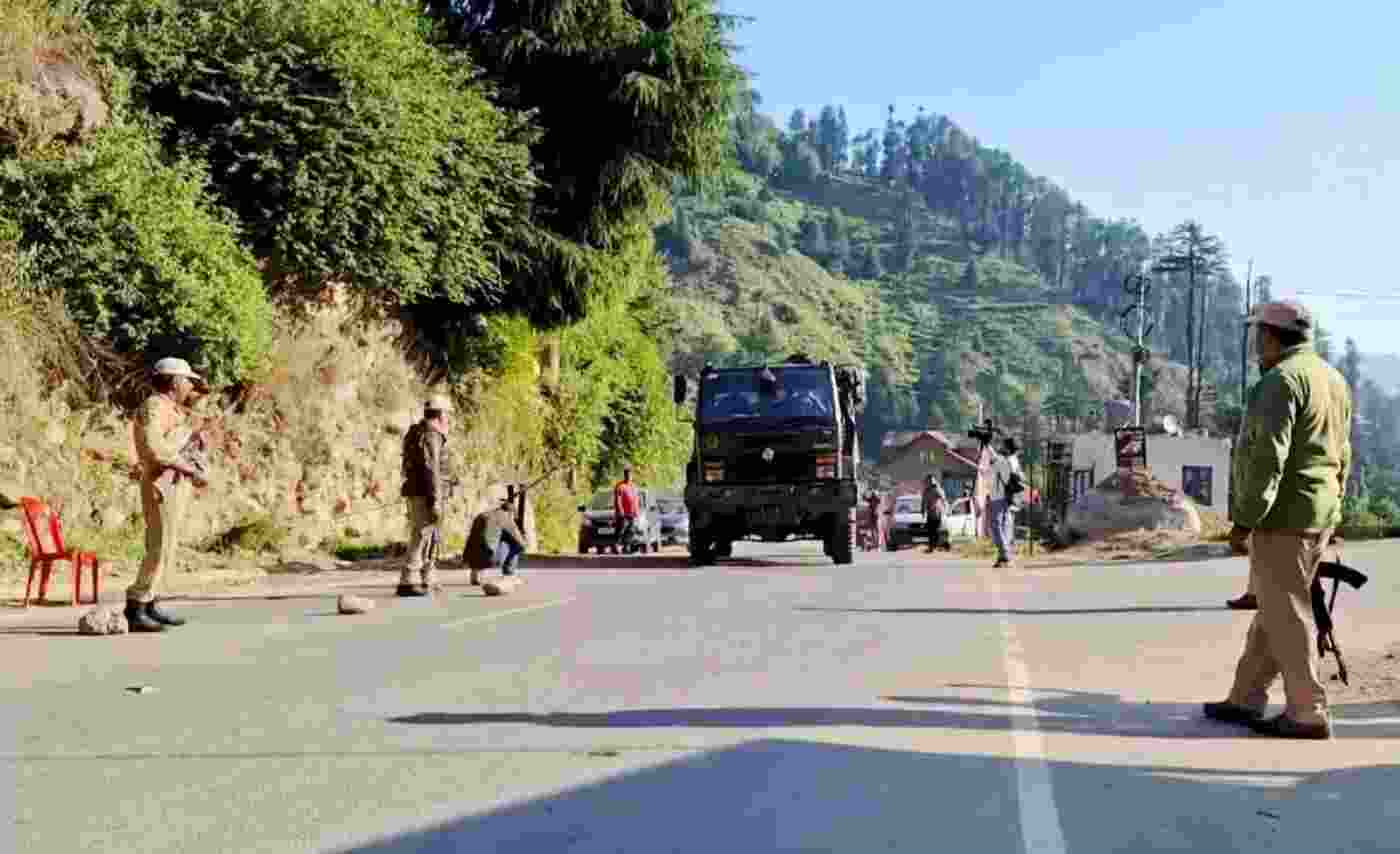 The gunfight began at around 9:50 am in Bajaad village in the Gandoh area, during an intensified search and cordon operation conducted by the police alongside the Army and the Central Reserve Police Force (CRPF).