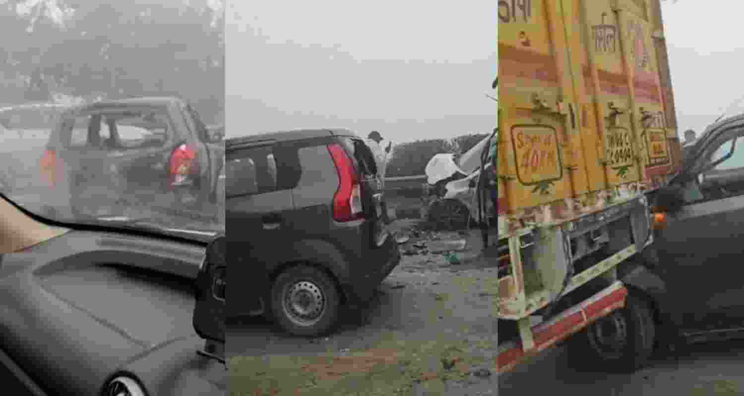 Speed limit reduced after Noida Expressway vehicle collision