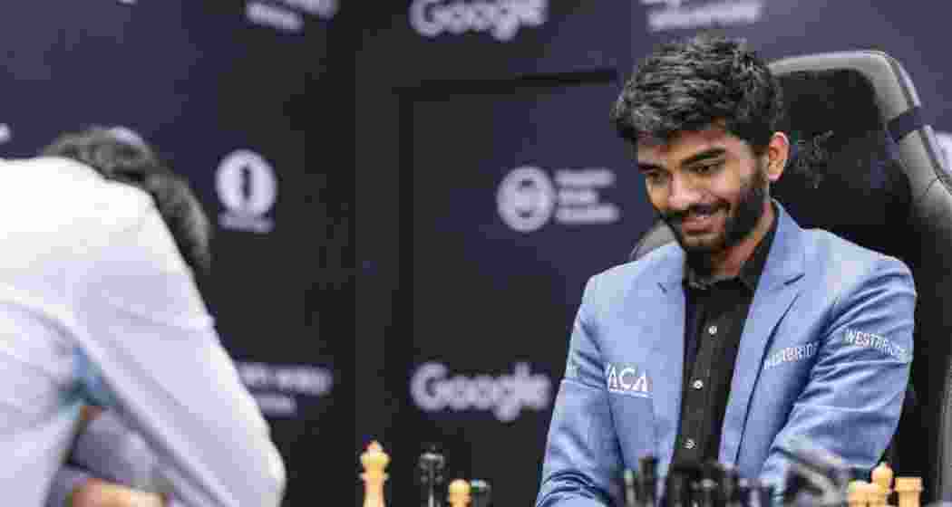 World Chess champion D Gukesh. File photo.