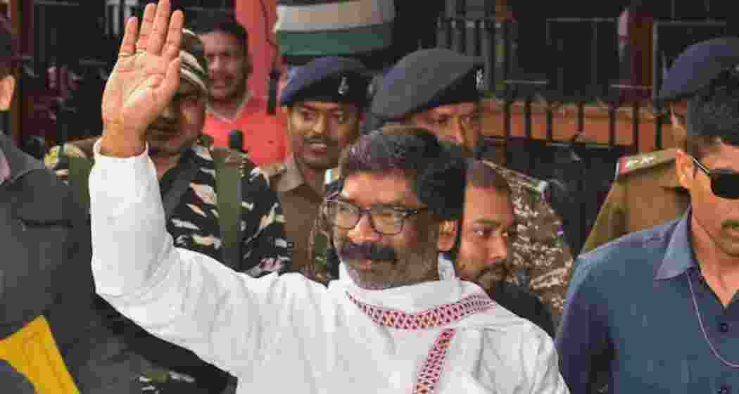 Former Jharkhand Chief Minister Hemant Soren.