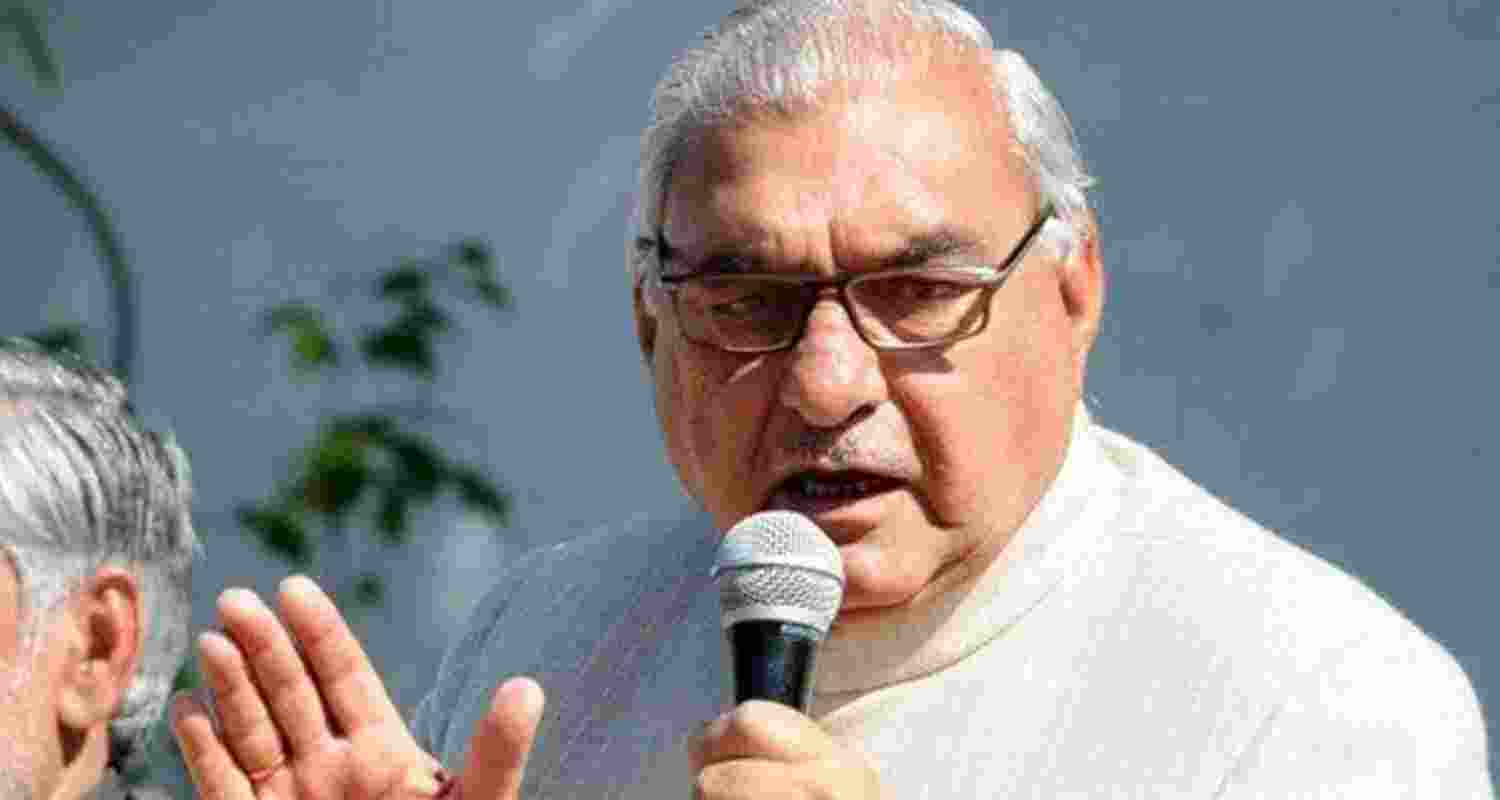 Former Haryana CM Bhupinder Hooda accuses BJP government of deceiving people through budgets, rising debt and lack of development