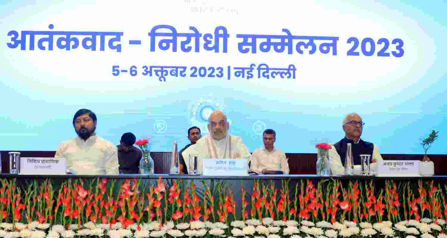 Amit Shah to drive coordinated approach at Anti Terror Conference 2024. File Photo.