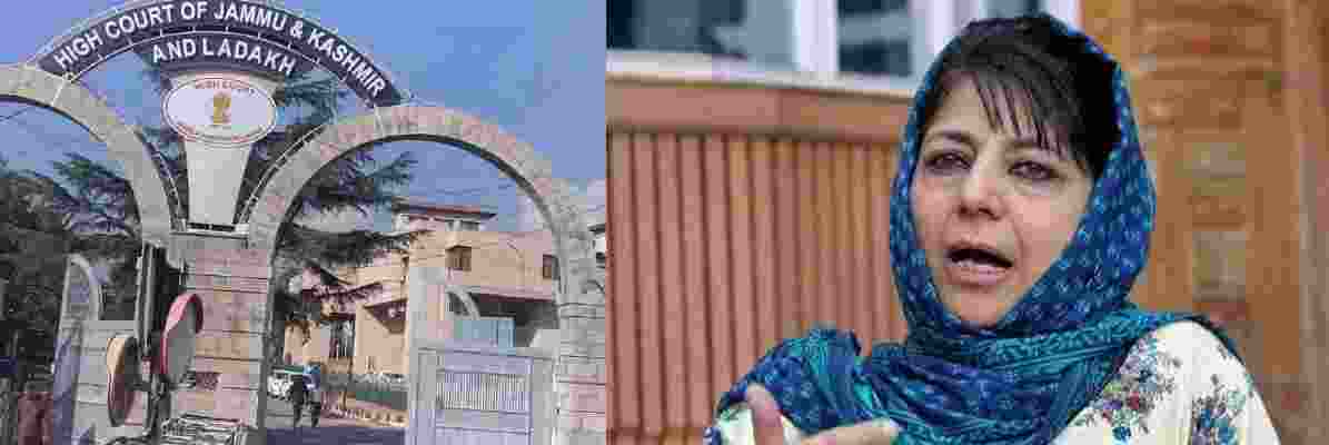 HC dismisses Mehbooba's plea  on J&K undertrials' repatriation