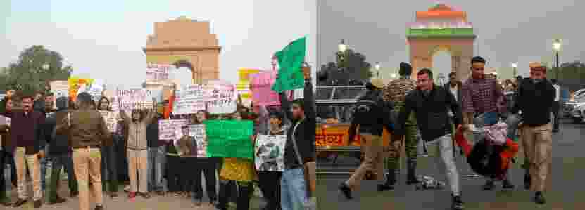 Delhi protest: Police add Sec 197 against detained persons