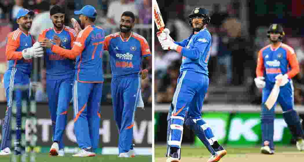 Indian players in action during the ongoing T20I series, with the side aiming to wrap up the tour with authority in the decisive final game against Australia.