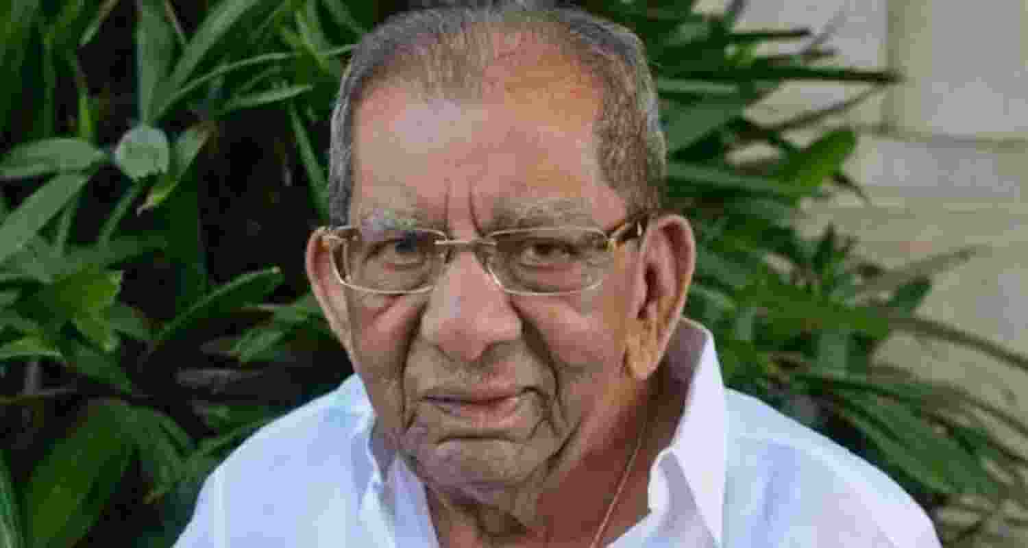 Late Congress MLA Shamanur Shivashankarappa.