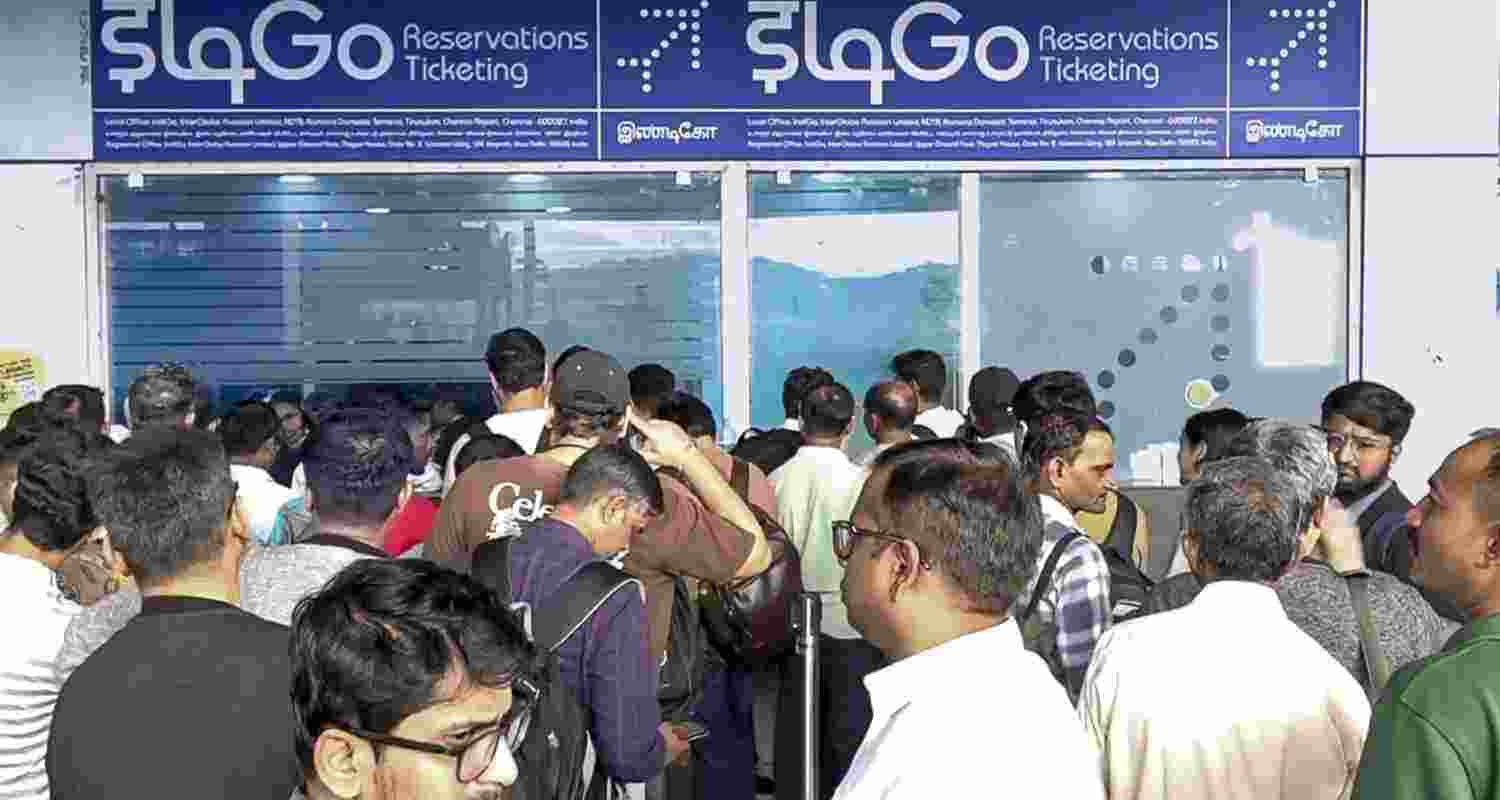 Over 800 IndiGo flights cancelled on day 5. Over 800 IndiGo flights cancelled on day 5.
