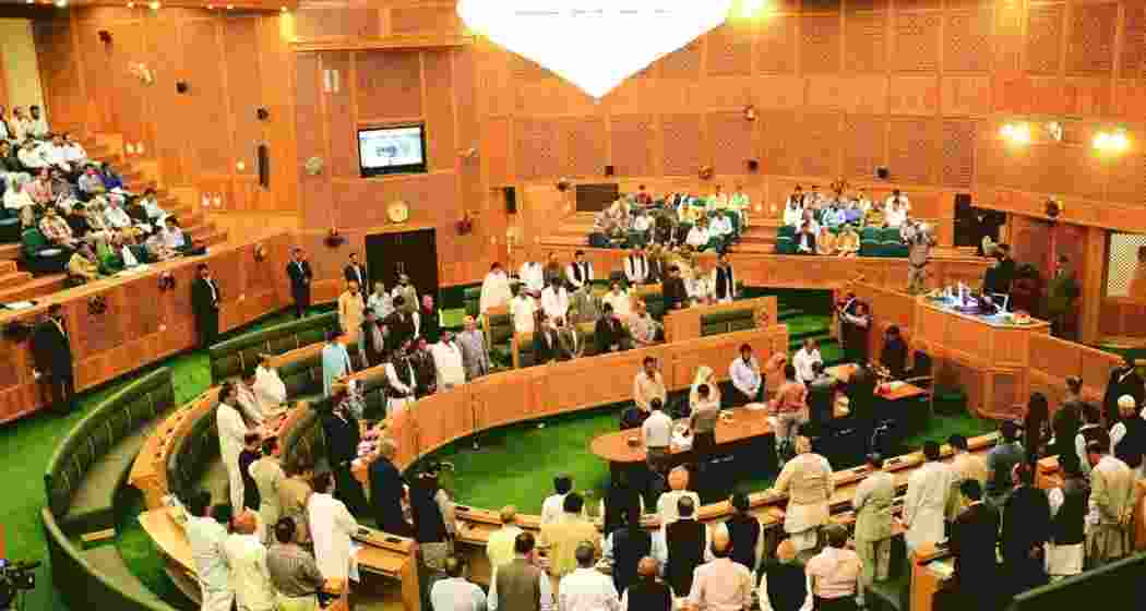 J&K Assembly proceedings underway. Representative image.