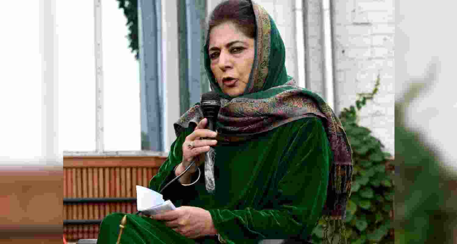J&K PDP chief Mehbooba Mufti