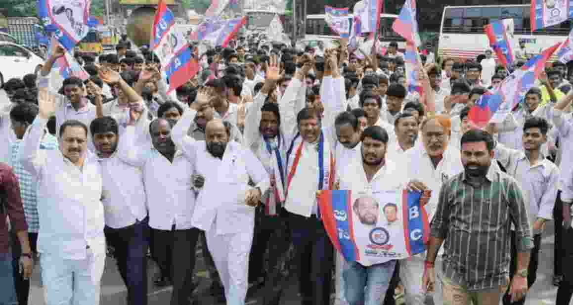 Rajya Sabha MP R Krishnaiah, widely regarded as the most prominent BC movement leader in both Telangana and Andhra Pradesh, has emerged as the face of the agitation. 