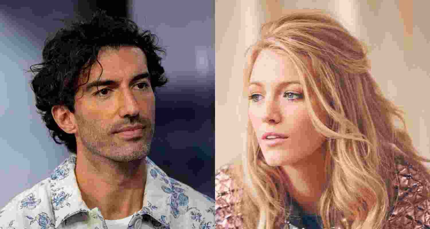 Actors Justin Baldoni and Blake Lively. Image: X