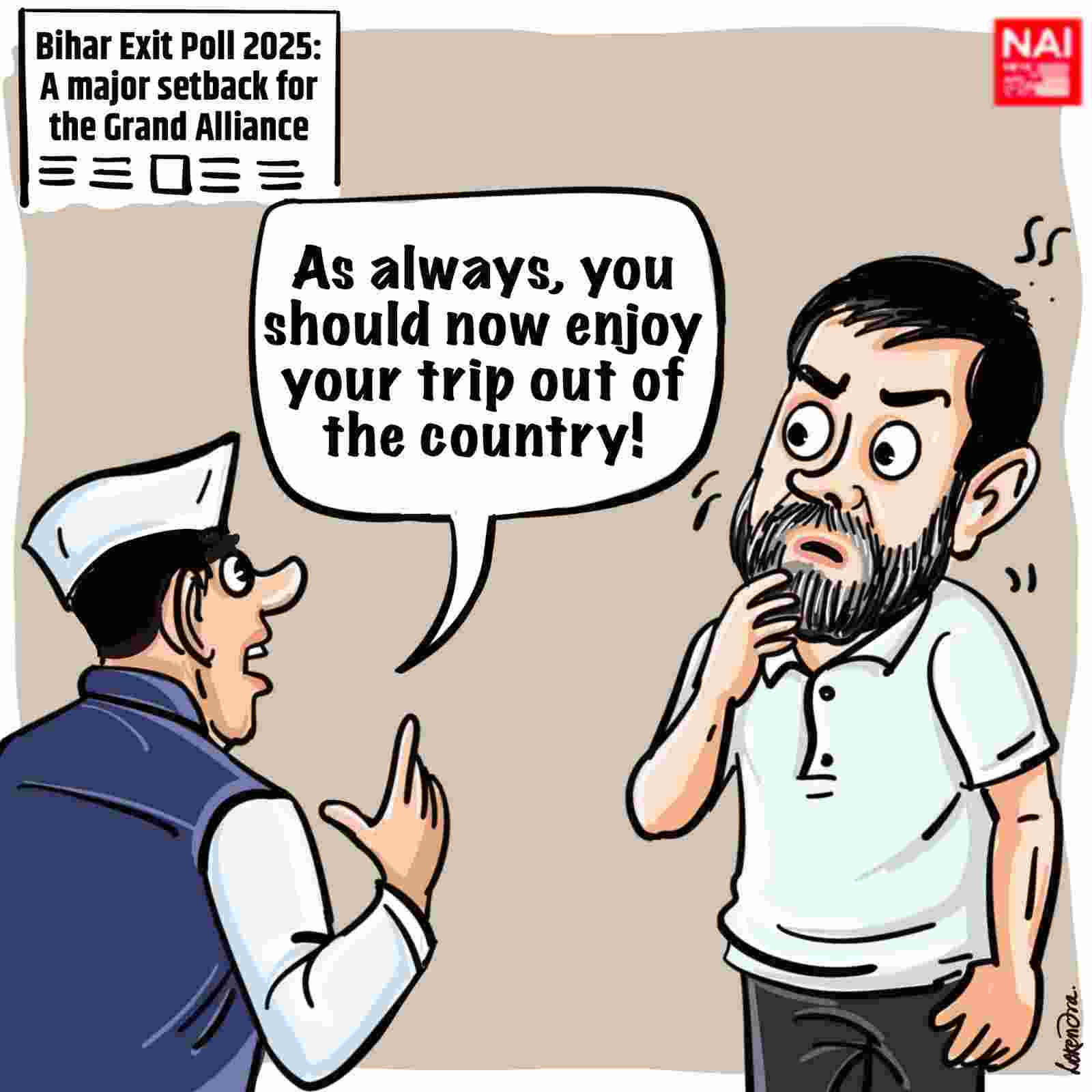 Exit polls predict NDA win