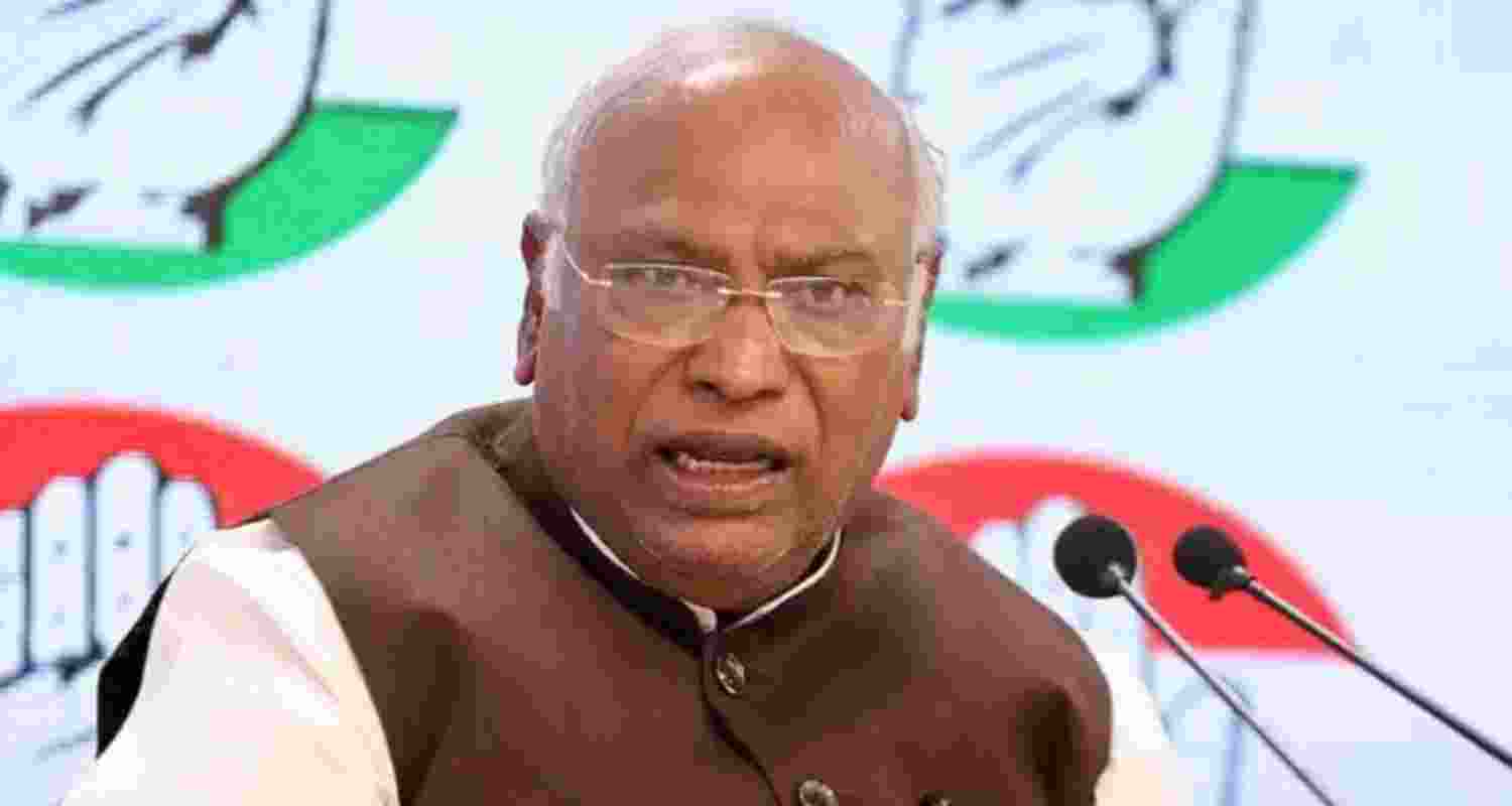 Kharge slams BJP for insulting Ambedkar, ignoring Constitution