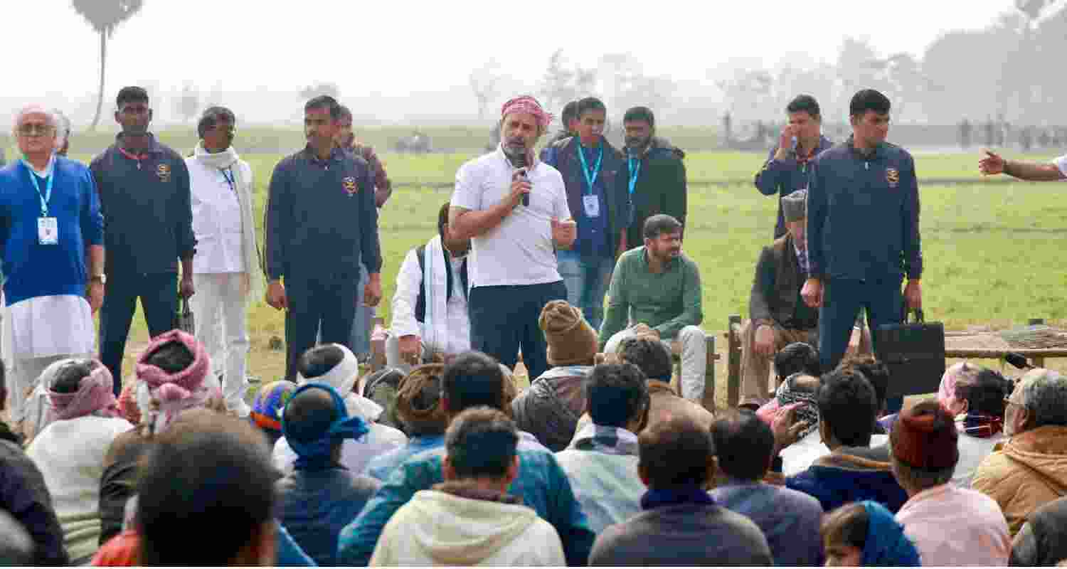 Mahagathbandhan will fight for social justice in Bihar, says Rahul Gandhi.