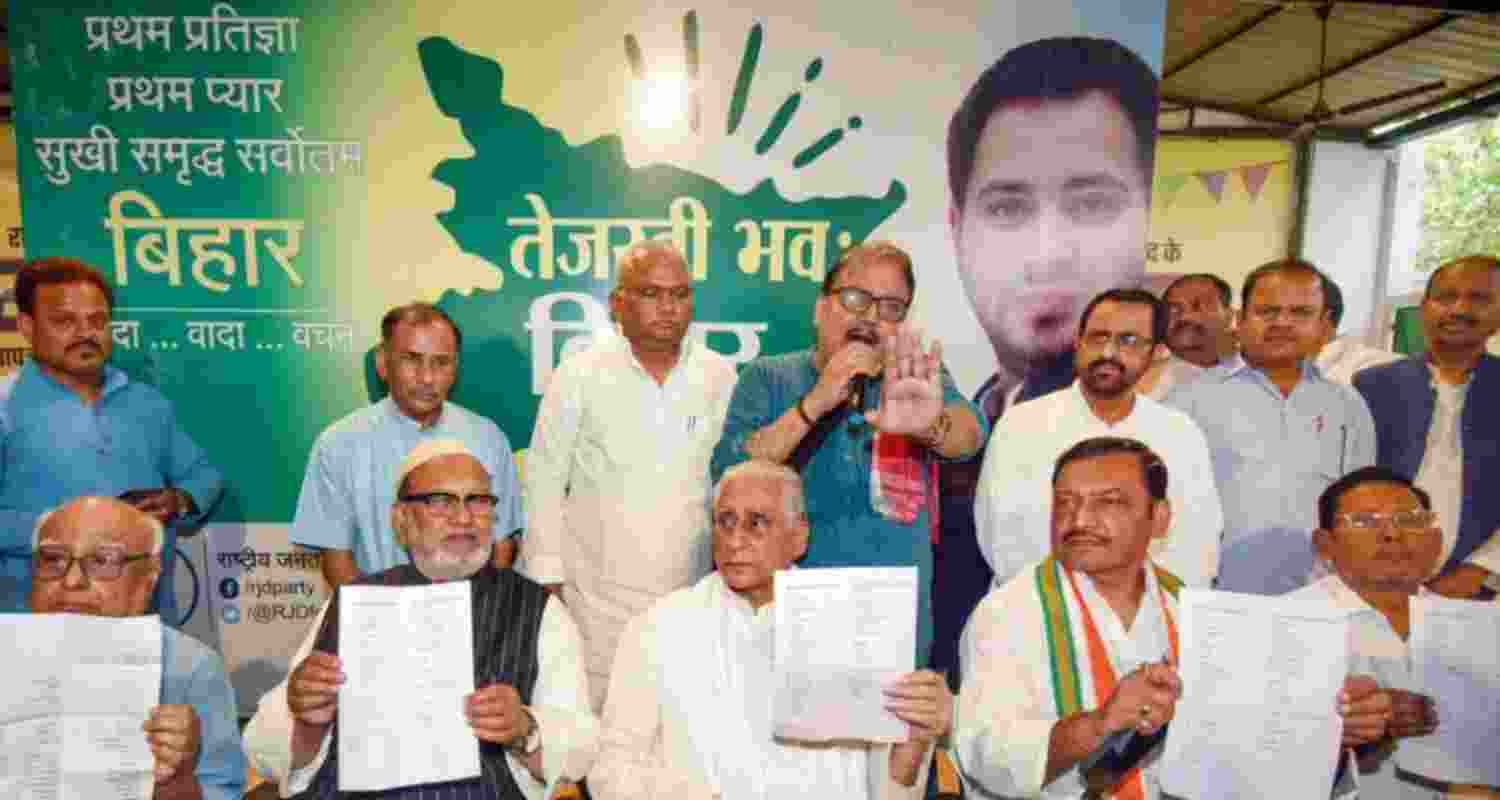 Grand Alliance candidates' list for Lok Sabha elections released.