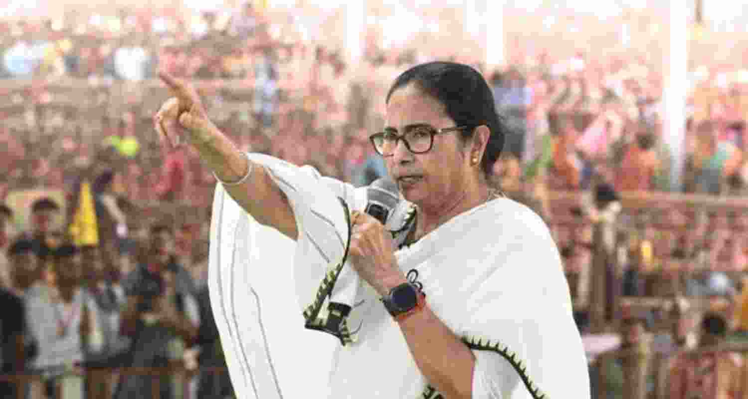 West Bengal Chief Minister Mamata Banerjee - file image.