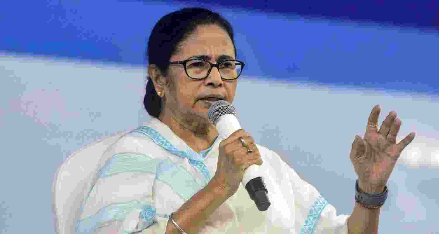 West Bengal CM Mamata Banerjee - file image.