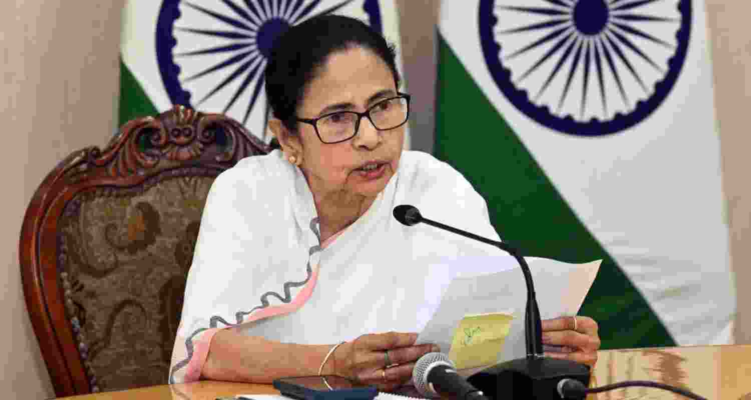 West Bengal Chief Minister Mamata Banerjee - file image.