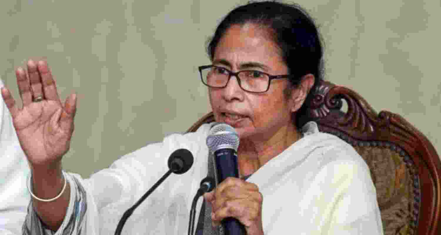 West Bengal Chief Minister Mamata Banerjee - file image.