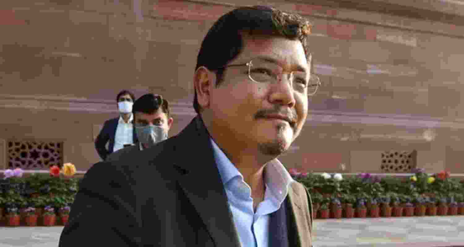 Meghalaya Chief Minister Conrad K Sangma - file image.