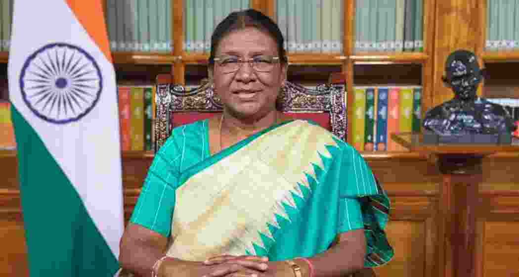 A file photo of President Droupadi Murmu. 